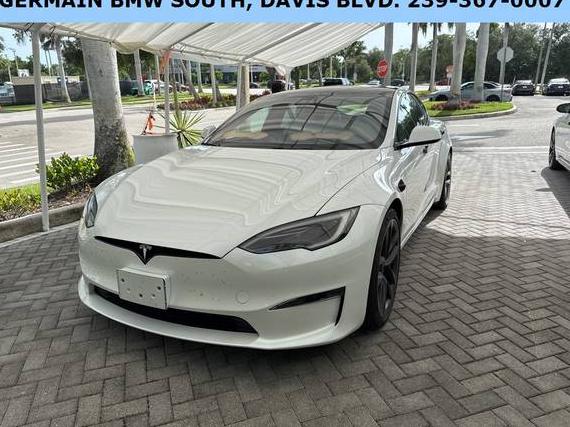 TESLA MODEL S 2022 5YJSA1E59NF487451 image